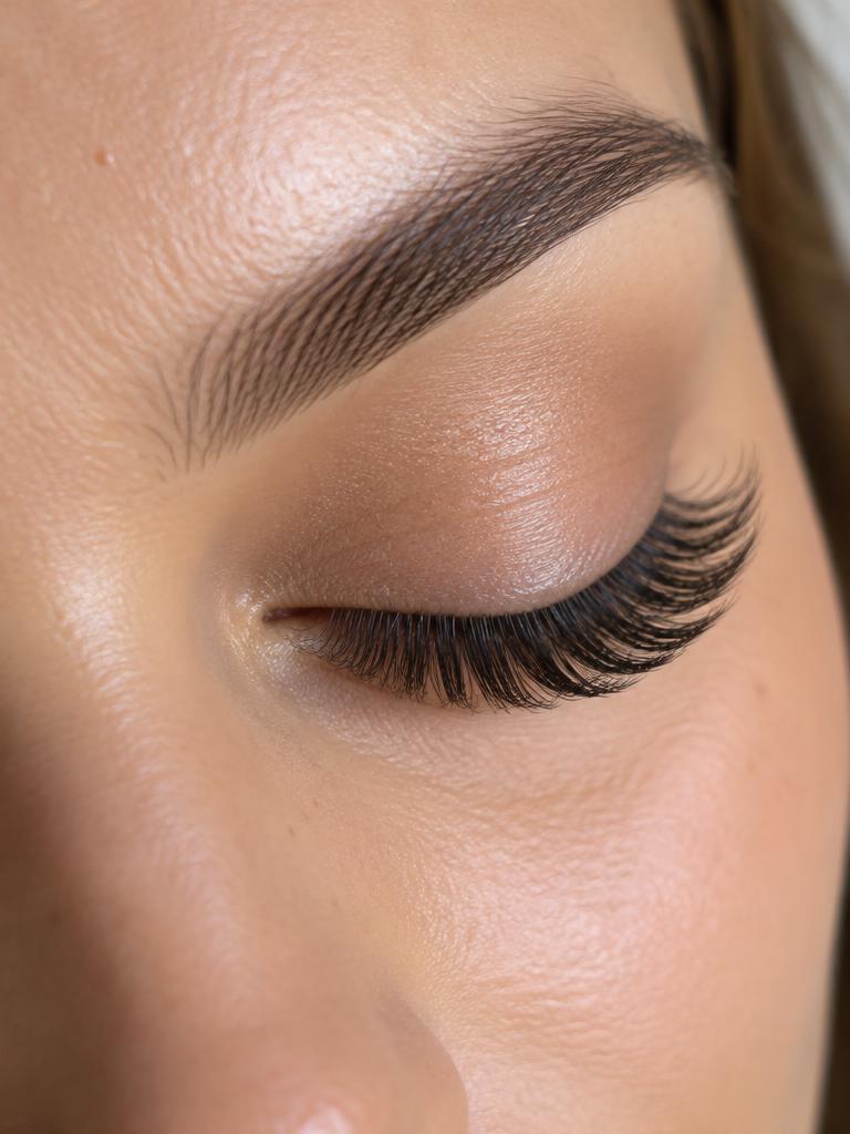 Eyelash extensions treatment at Zelous